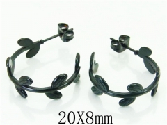 HY Wholesale 316L Stainless Steel Popular Jewelry Earrings-HY70E0463LD