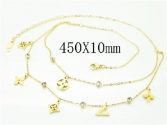 HY Wholesale Necklaces Stainless Steel 316L Jewelry Necklaces-HY32N0539HJR