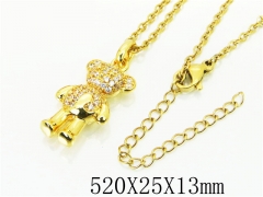 HY Wholesale Necklaces Stainless Steel 316L Jewelry Necklaces-HY90N0259HPS