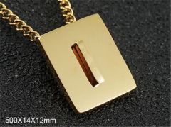 HY Wholesale Necklaces Stainless Steel 316L Jewelry Necklaces-HY0082N111