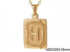 HY Wholesale Necklaces Stainless Steel 316L Jewelry Necklaces-HY0082N059