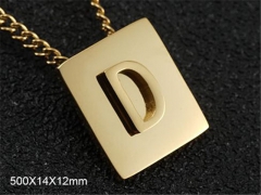 HY Wholesale Necklaces Stainless Steel 316L Jewelry Necklaces-HY0082N107
