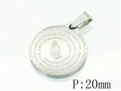 HY Wholesale Pendant 316L Stainless Steel Jewelry Pendant-HY12P1279JE