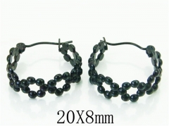 HY Wholesale 316L Stainless Steel Popular Jewelry Earrings-HY70E0468LE