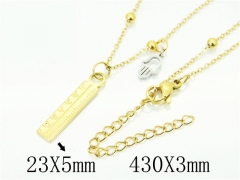 HY Wholesale Necklaces Stainless Steel 316L Jewelry Necklaces-HY92N0351NL