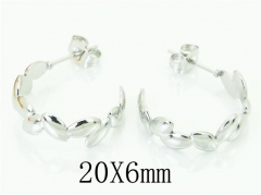 HY Wholesale 316L Stainless Steel Popular Jewelry Earrings-HY70E0454KQ