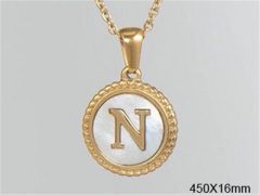 HY Wholesale Necklaces Stainless Steel 316L Jewelry Necklaces-HY0082N272