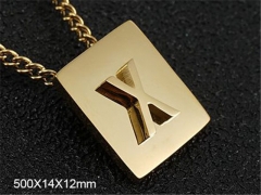 HY Wholesale Necklaces Stainless Steel 316L Jewelry Necklaces-HY0082N126