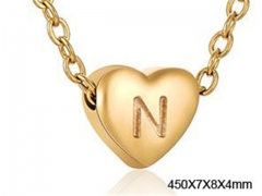 HY Wholesale Necklaces Stainless Steel 316L Jewelry Necklaces-HY0082N091