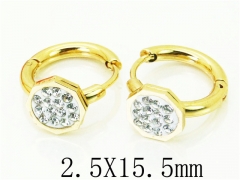 HY Wholesale 316L Stainless Steel Popular Jewelry Earrings-HY60E0682JLD