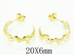 HY Wholesale 316L Stainless Steel Popular Jewelry Earrings-HY70E0455LZ