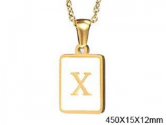 HY Wholesale Necklaces Stainless Steel 316L Jewelry Necklaces-HY0082N024