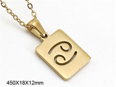 HY Wholesale Necklaces Stainless Steel 316L Jewelry Necklaces-HY0082N428