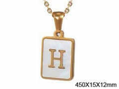 HY Wholesale Necklaces Stainless Steel 316L Jewelry Necklaces-HY0082N008