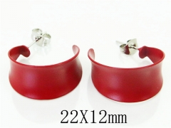 HY Wholesale 316L Stainless Steel Popular Jewelry Earrings-HY70E0471LB