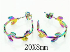 HY Wholesale 316L Stainless Steel Popular Jewelry Earrings-HY70E0462LS