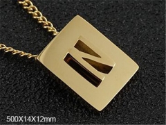 HY Wholesale Necklaces Stainless Steel 316L Jewelry Necklaces-HY0082N116