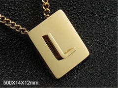 HY Wholesale Necklaces Stainless Steel 316L Jewelry Necklaces-HY0082N114