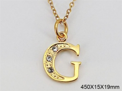 HY Wholesale Necklaces Stainless Steel 316L Jewelry Necklaces-HY0082N369