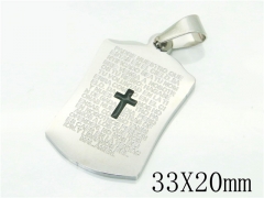 HY Wholesale Pendant 316L Stainless Steel Jewelry Pendant-HY12P1274JLD
