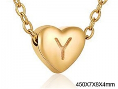 HY Wholesale Necklaces Stainless Steel 316L Jewelry Necklaces-HY0082N102