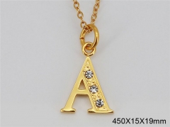 HY Wholesale Necklaces Stainless Steel 316L Jewelry Necklaces-HY0082N363