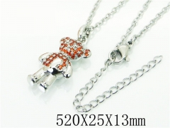 HY Wholesale Necklaces Stainless Steel 316L Jewelry Necklaces-HY90N0255HNS