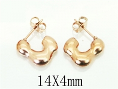 HY Wholesale 316L Stainless Steel Popular Jewelry Earrings-HY70E0446LS