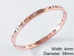 HY Wholesale Stainless Steel 316L Fashion Bangle-HY0076B012