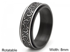 HY Wholesale Rings 316L Stainless Steel Popular Rings-HY0075R009