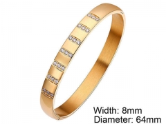 HY Wholesale Stainless Steel 316L Fashion Bangle-HY0076B215