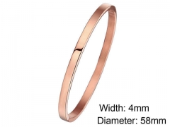 HY Wholesale Stainless Steel 316L Fashion Bangle-HY0076B135