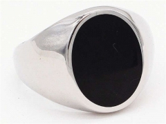 HY Wholesale Rings 316L Stainless Steel Popular Rings-HY0013R1027