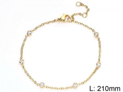 HY Wholesale Stainless Steel 316L Fashion Bangle-HY0076B283