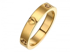 HY Wholesale Rings 316L Stainless Steel Popular Rings-HY0076R040