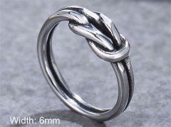 HY Wholesale Rings 316L Stainless Steel Popular Rings-HY0013R1238