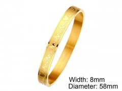 HY Wholesale Stainless Steel 316L Fashion Bangle-HY0076B142