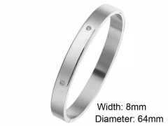 HY Wholesale Stainless Steel 316L Fashion Bangle-HY0076B049
