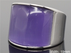 HY Wholesale Rings 316L Stainless Steel Popular Rings-HY0080R075