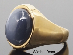 HY Wholesale Rings 316L Stainless Steel Popular Rings-HY0080R010