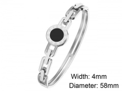 HY Wholesale Stainless Steel 316L Fashion Bangle-HY0076B156