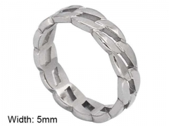 HY Wholesale Rings 316L Stainless Steel Popular Rings-HY0077R050
