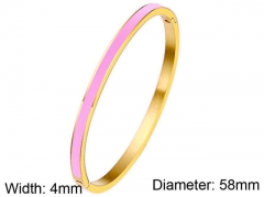 HY Wholesale Stainless Steel 316L Fashion Bangle-HY0076B026