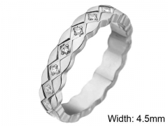 HY Wholesale Rings 316L Stainless Steel Popular Rings-HY0076R011