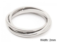 HY Wholesale Rings 316L Stainless Steel Popular Rings-HY0075R076