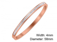 HY Wholesale Stainless Steel 316L Fashion Bangle-HY0076B268