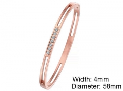 HY Wholesale Stainless Steel 316L Fashion Bangle-HY0076B220