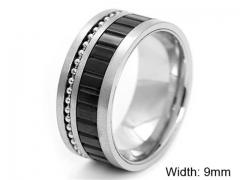 HY Wholesale Rings 316L Stainless Steel Popular Rings-HY0075R113