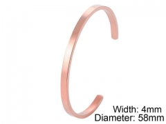 HY Wholesale Stainless Steel 316L Fashion Bangle-HY0076B237