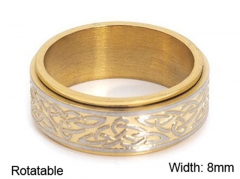 HY Wholesale Rings 316L Stainless Steel Popular Rings-HY0075R088